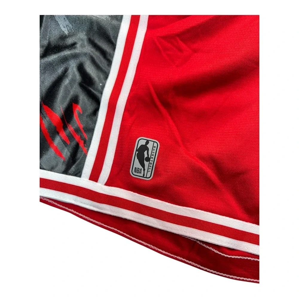 NBA Basketball Shorts Mens Medium Red Sequell Licensed NWT MSRP $40 Athletic‎ - Picture 5 of 6